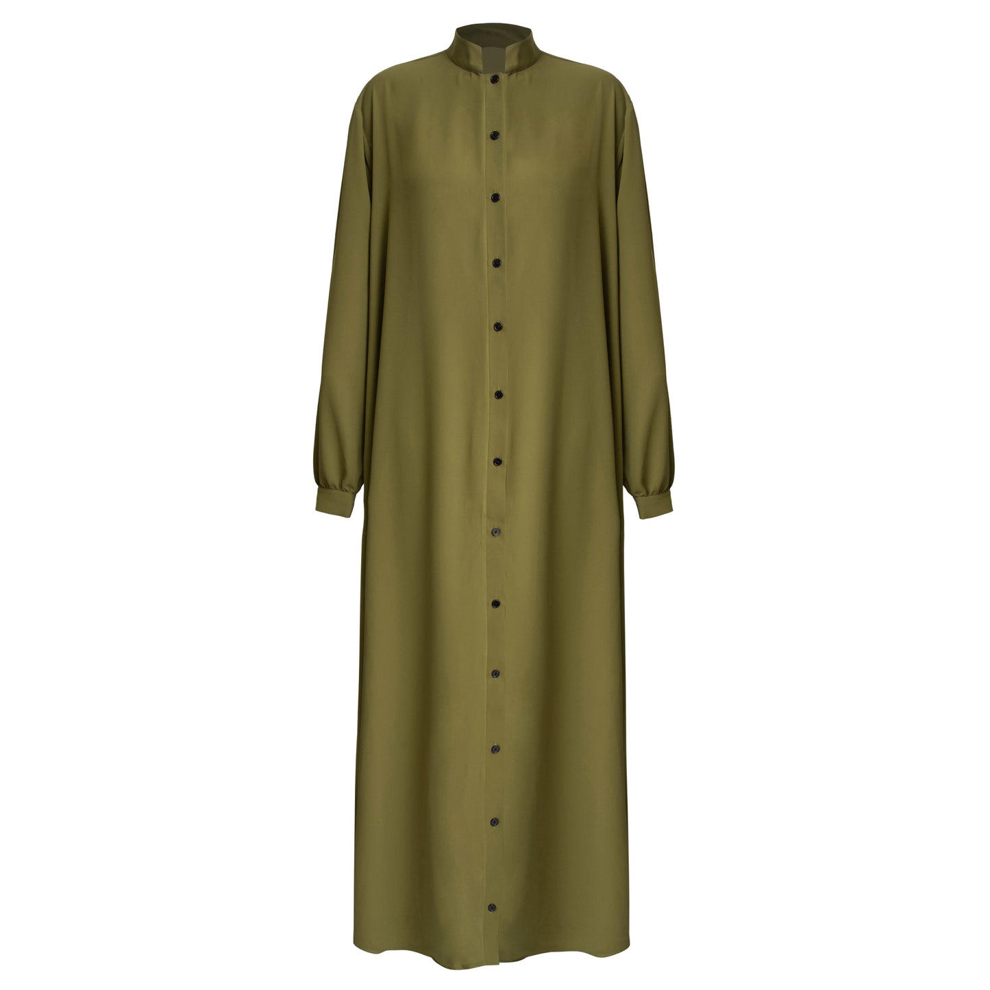 Chartreuse Shirt Dress